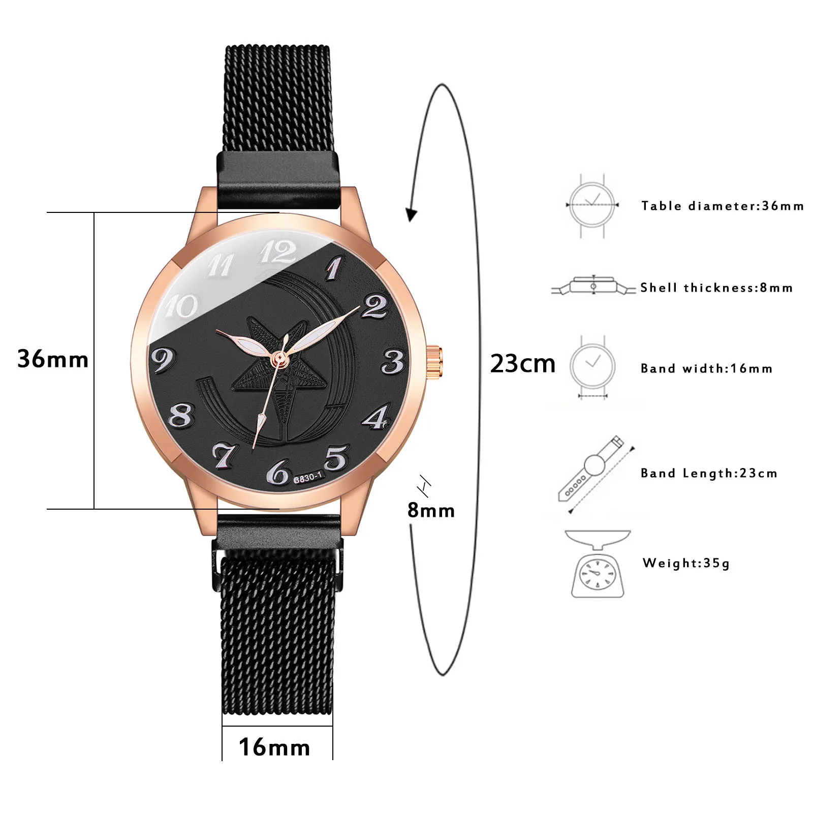 

Minimalist Fashion Ladies Watch Stainless Steel Strap Rotating Watch Alloy Case Digital Dial Wrist Clock Female Quartz Reloj