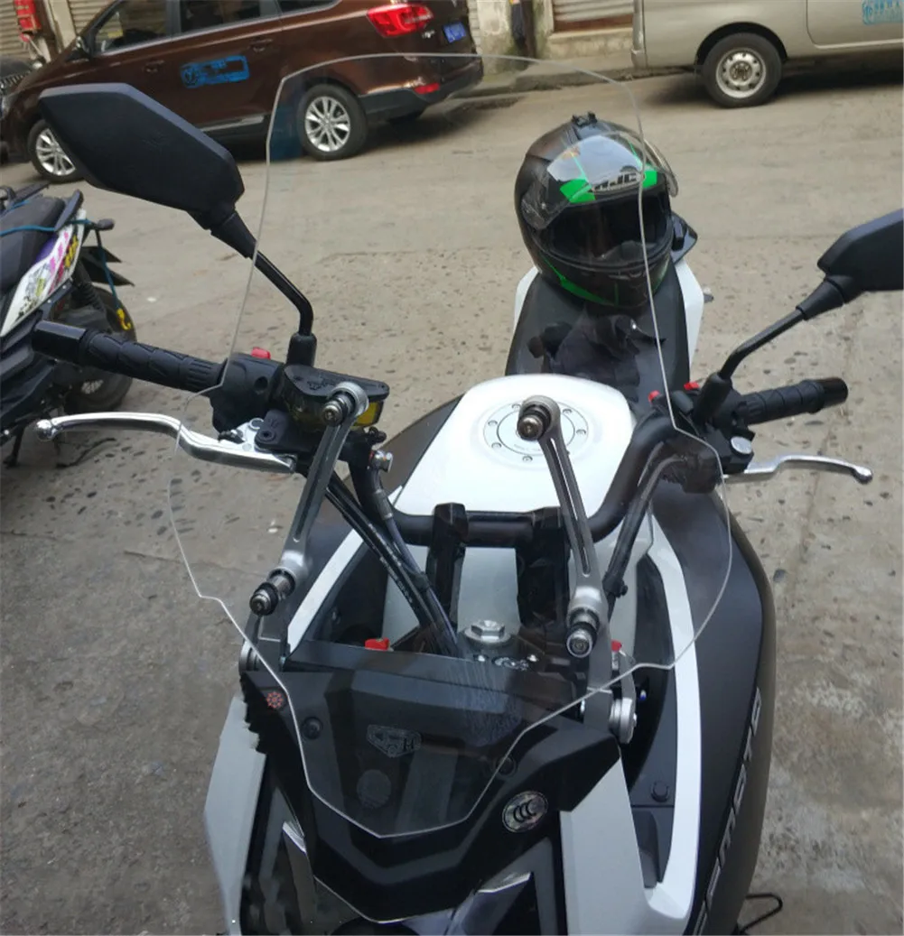 Лобовое стекло ветровой экран козырек двойной пузырь части мотоцикла для CFMOTO 650MT