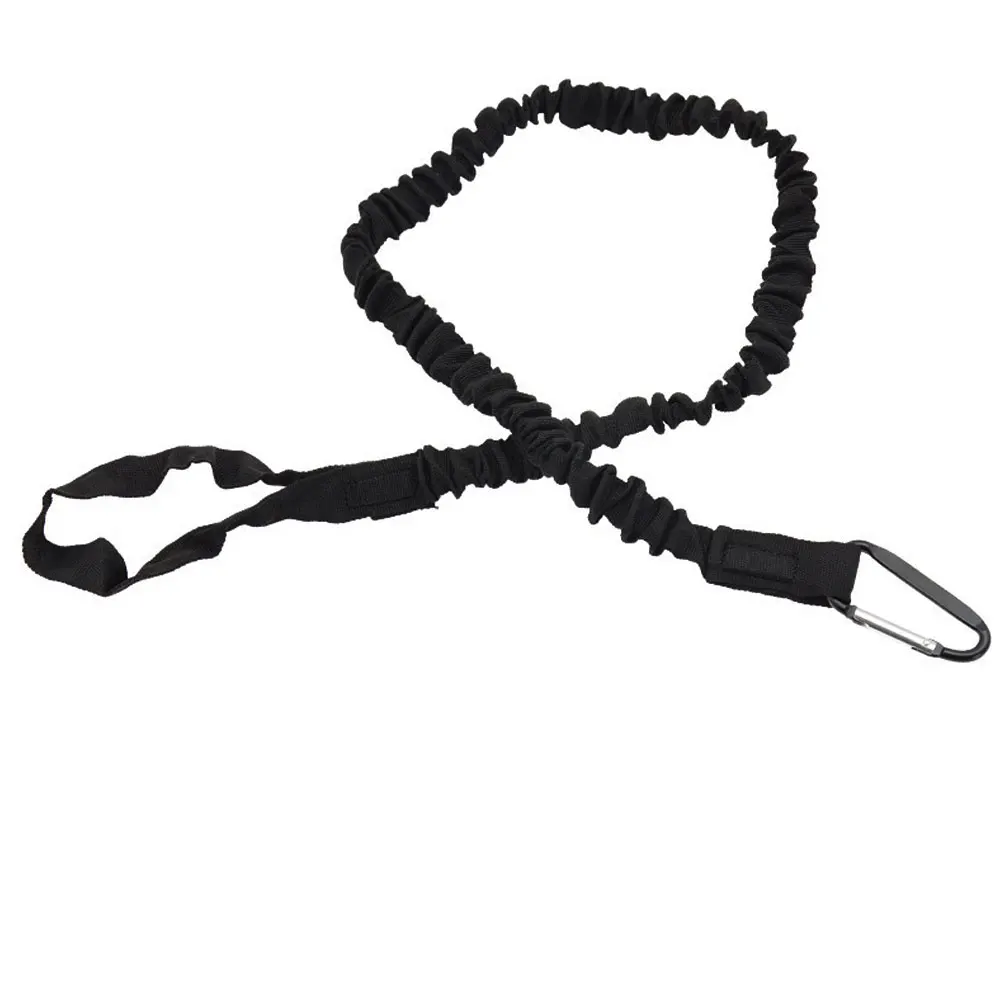 

Canoe Paddle Belt Surfboard Safety Paddling Belt Traction Rope Carabiner Belt Rowing Boat Lanyard Fishing Pole Kayak Accessories