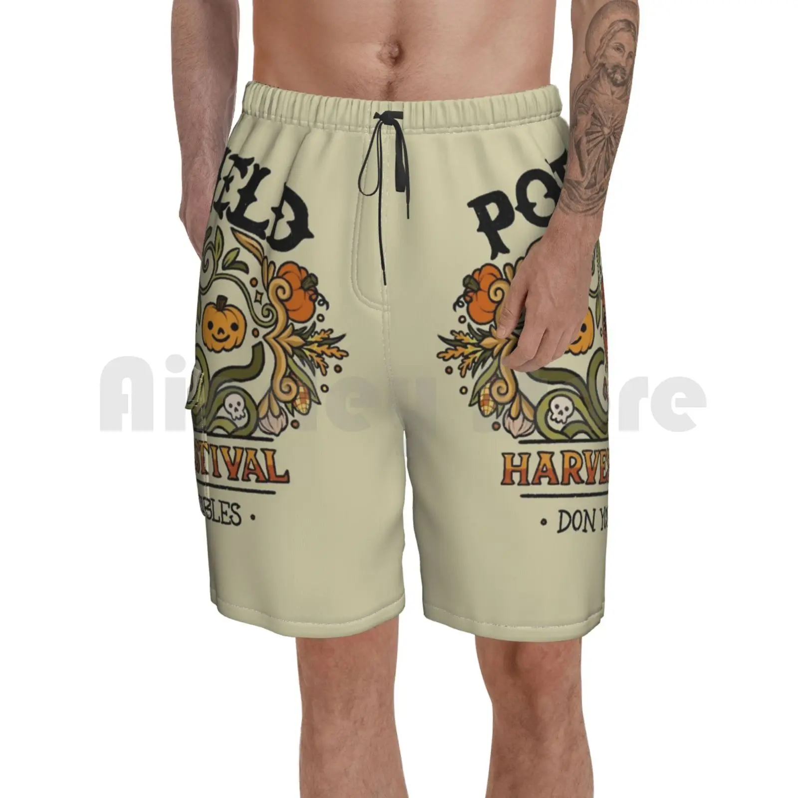 

Pottsfield Harvest Festival Beach Shorts Men Beach Pants Swimwear Pottsfield Harvest Festival Pumpkin Halloween