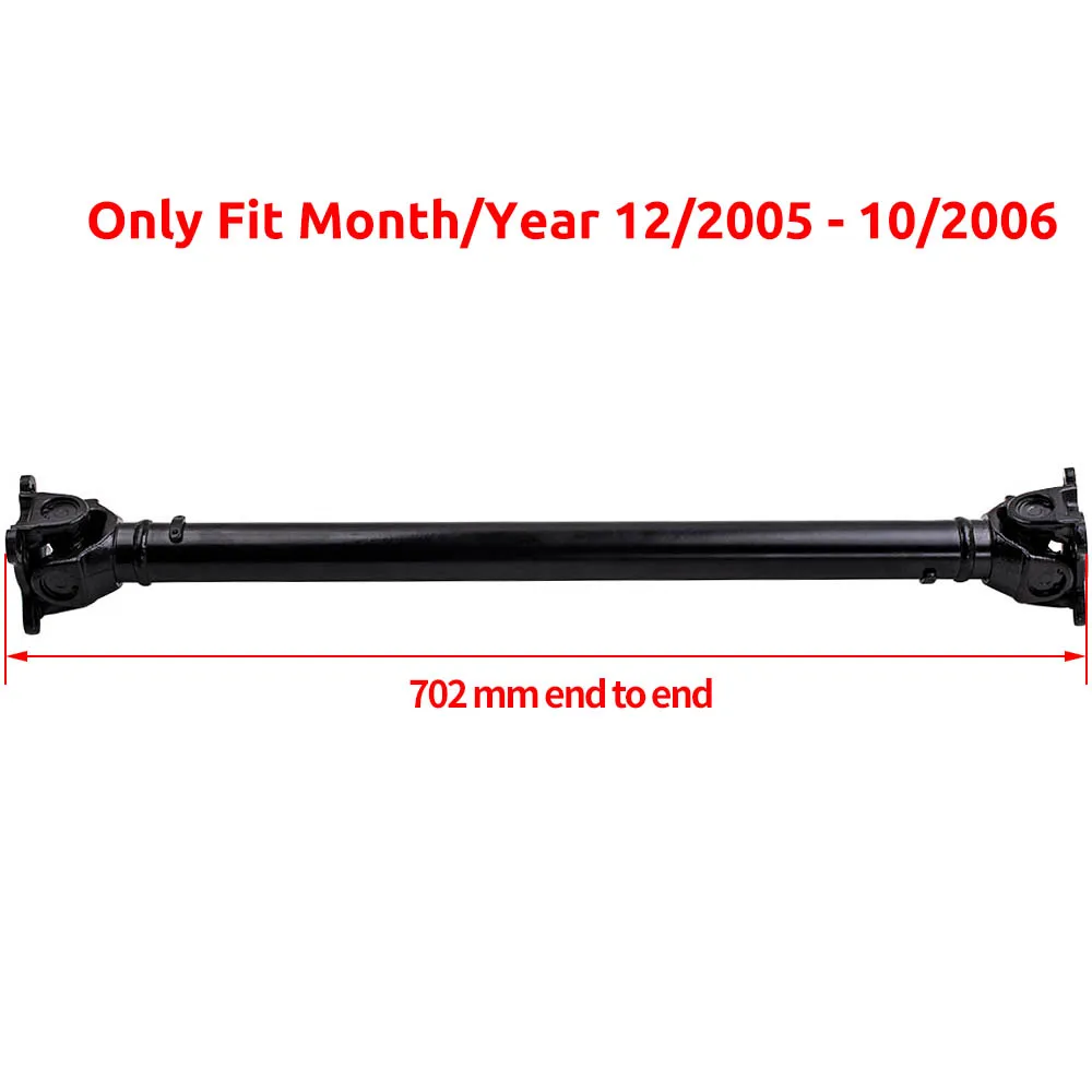 Передний приводной вал для BMW X3 E83 3.0L 2979CC l6 GAS DOHC 12/2005 702mm Long| |