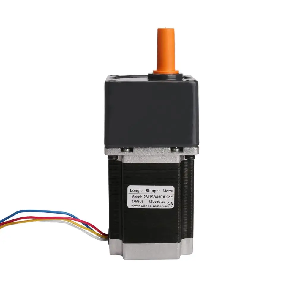 Бесплатная доставка в ЕС без налога! Nema 23 шаговый редуктор двигателя 23HS8430AG15 15:1