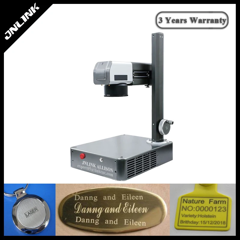 Небольшая волоконная cnc оптическая лазерная маркировочная машина с Макс 20 Вт