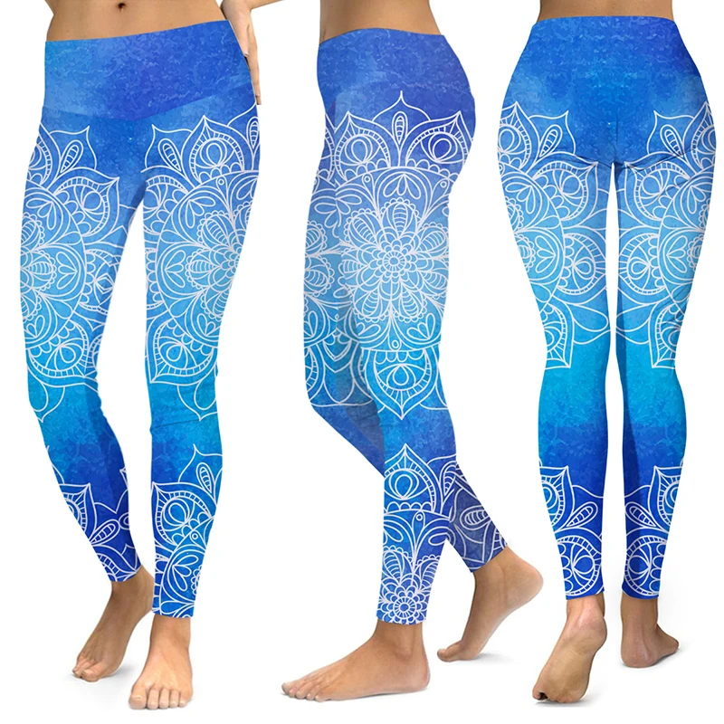 Бесшовные леггинсы с высокой талией Леггинсы пуш-ап спортивные женские штаны для