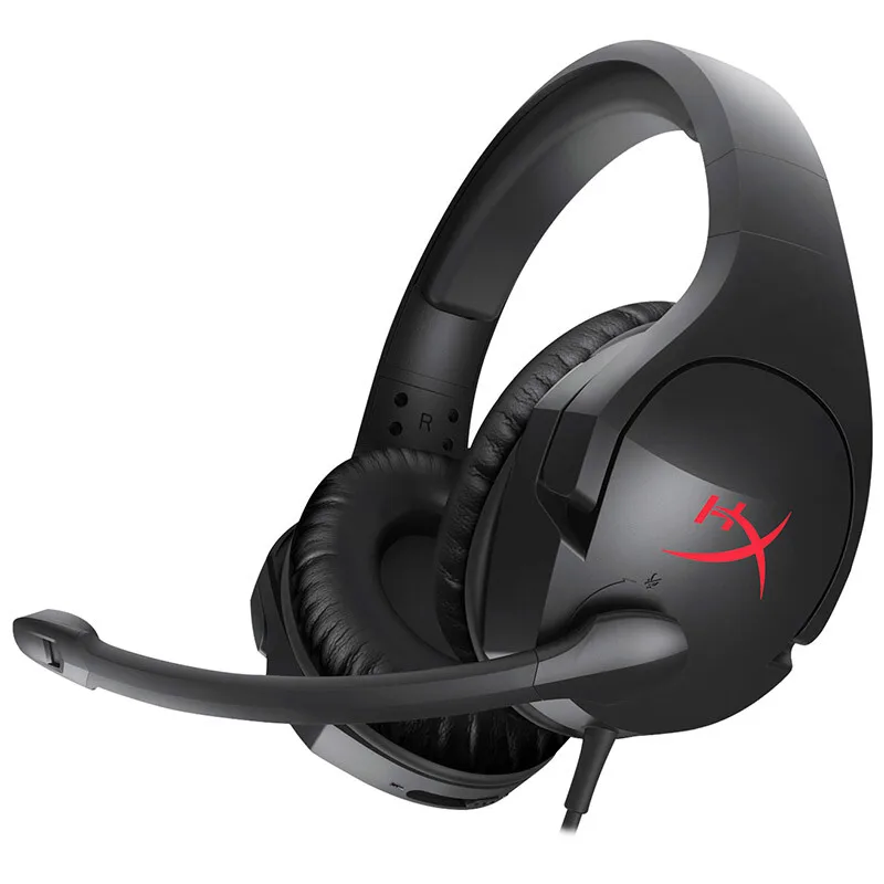 KHX-HSCS-BKAS Kingston наушники HyperX Cloud Stinger Auriculare наушники Steelserie игровая гарнитура с микрофоном Микрофон для компьютера - Цвет: KHX-HSCS-BKAS