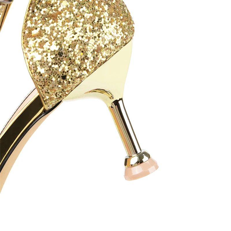 Новинка 2019 года женские босоножки на высоком каблуке 6 см свадебные туфли-лодочки