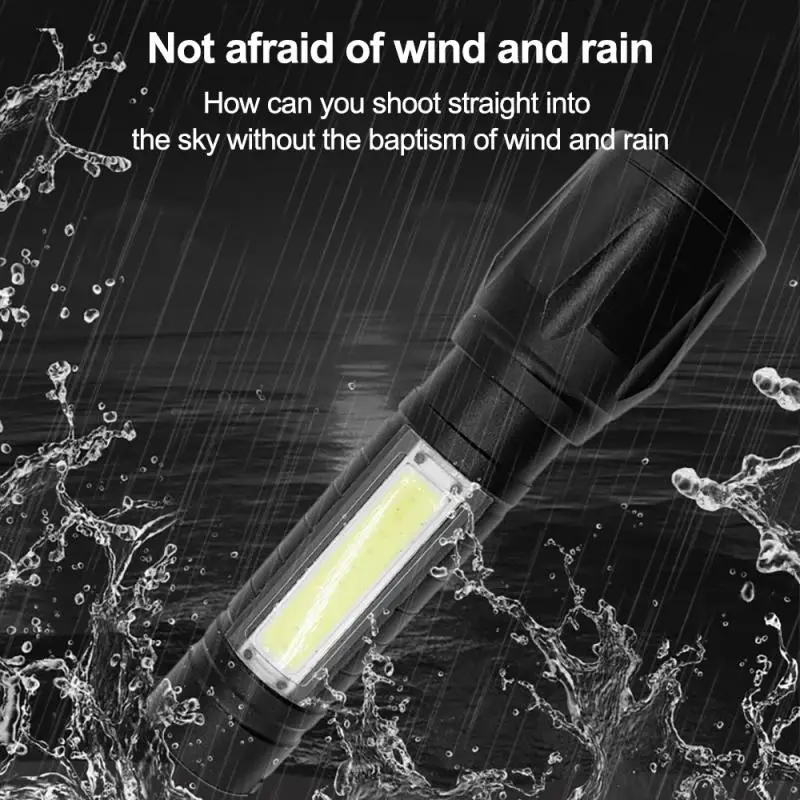 Встроенный аккумулятор сильный светильник фокус Мини светодиодная вспышка