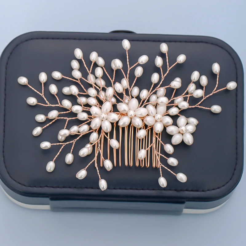 3 шт./компл. жемчужные свадебные аксессуары для волос жемчуг волосы расческой и