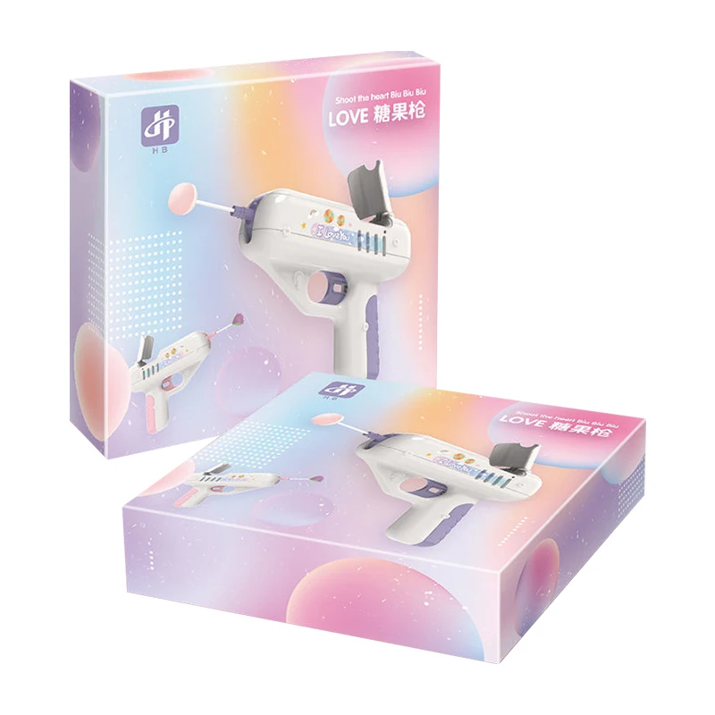 Новый пистолет для леденцов творческая музыка светящиеся конфеты игрушечные