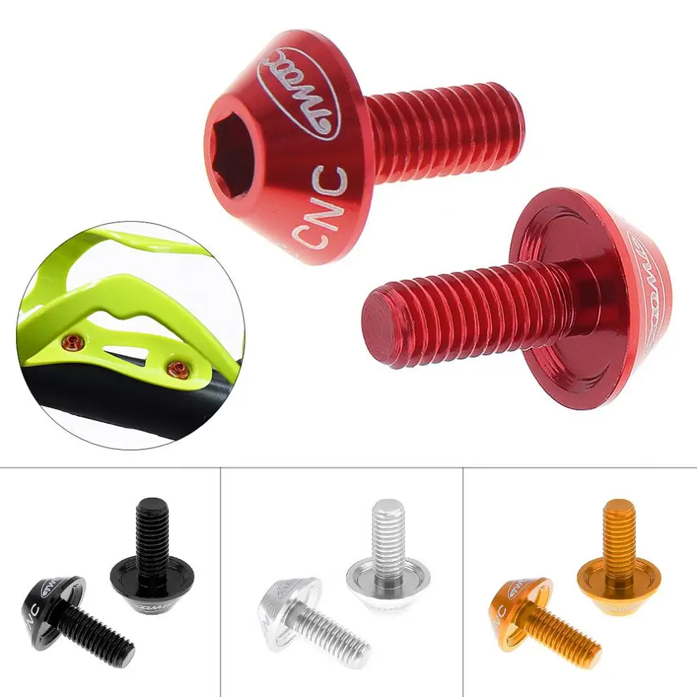 

2pcs M5x12 Stainless Steel Screw to Install Bike Bottle Cage Rack Bicycle Water Bottle Holder Mount Bolts
