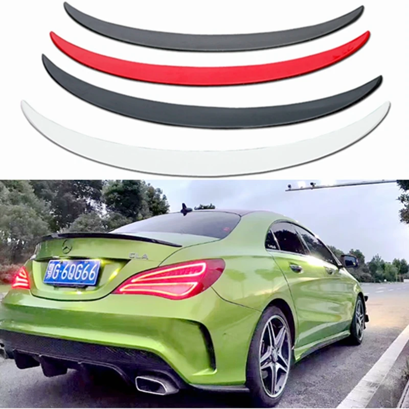 Спойлер для Mercedes Benz CLA CLA45 W117 C117 задний спойлер крыльев багажника 2013 2014 2015 2016 200 250
