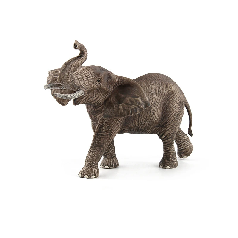 

Simulated Wild Animals African Elephant Model Realistic Plastic Action Figure for Kids' Collection Science Educational Toys