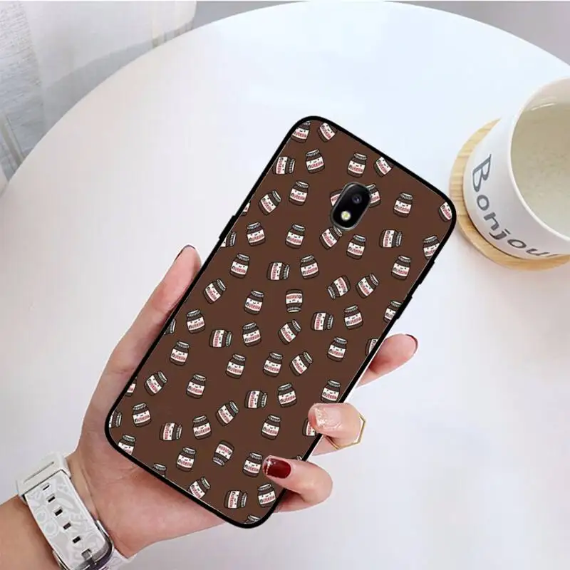 Чехол для телефона YNDFCNB nutella с шоколадным соусом Samsung Galaxy J7 PRIME J2Pro2018 J4 Plus J5 J6 Duo Neo J737
