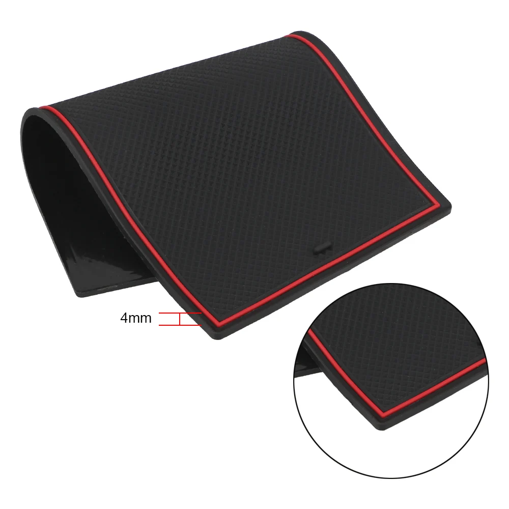 

Car Console Wrap Mat Gate Slot Center Protective Cup Holder Pads Auto Interior Accessories Anti Slip Mat For Tesla Model 3