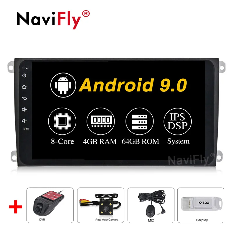 4-64-Cam-DVR-Carplay DSP ips 1 Din Android 9,0 автомобильный Радио мультимедийный плеер gps навигация для Porsche Cayenne 2003-2010 RDS fm стерео головное устройство - Цвет: 4-64-Cam-DVR-Carplay