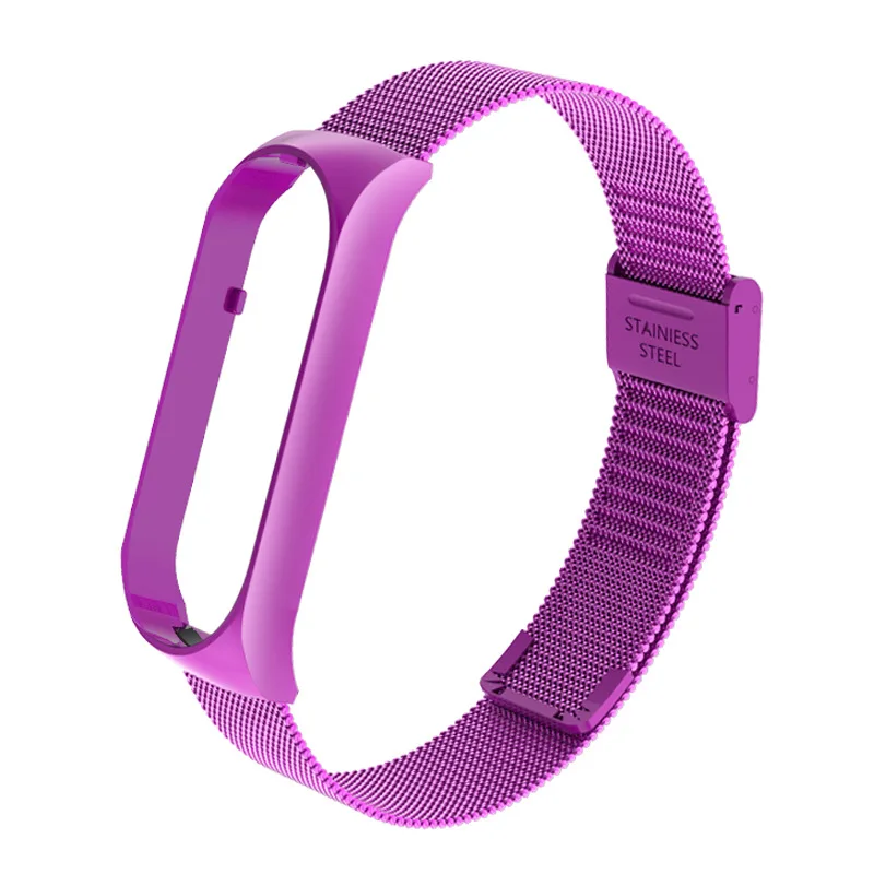 

Wristbands Strap For Xiaomi Mi Band 5 Wrist Metal Wristbands Stainless Steel Bracelet For Mi Band 5 Strap Wristbands