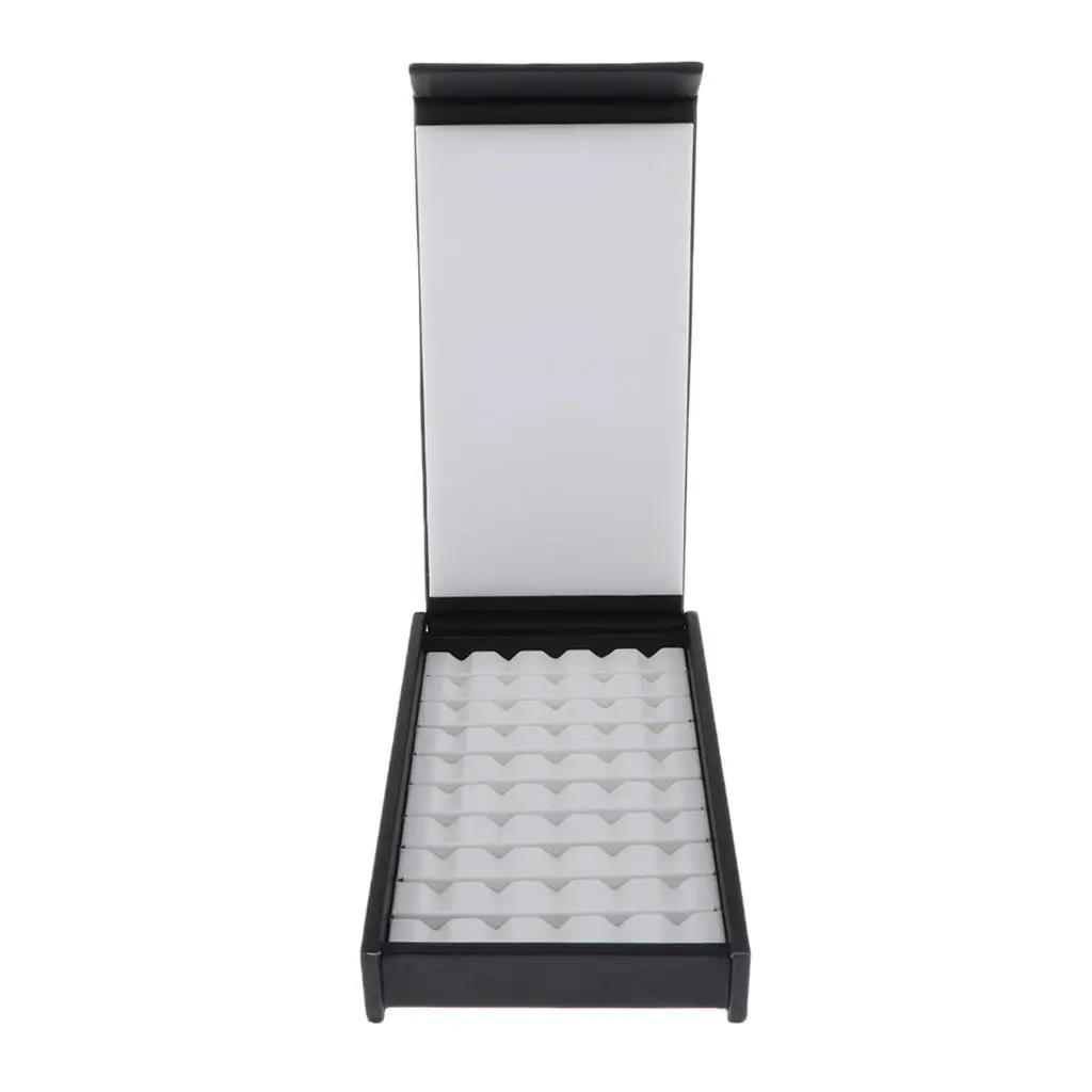 

50 Grids 10 Row Gem Display Box Storage Case For Gemstones Diamond Jewelry