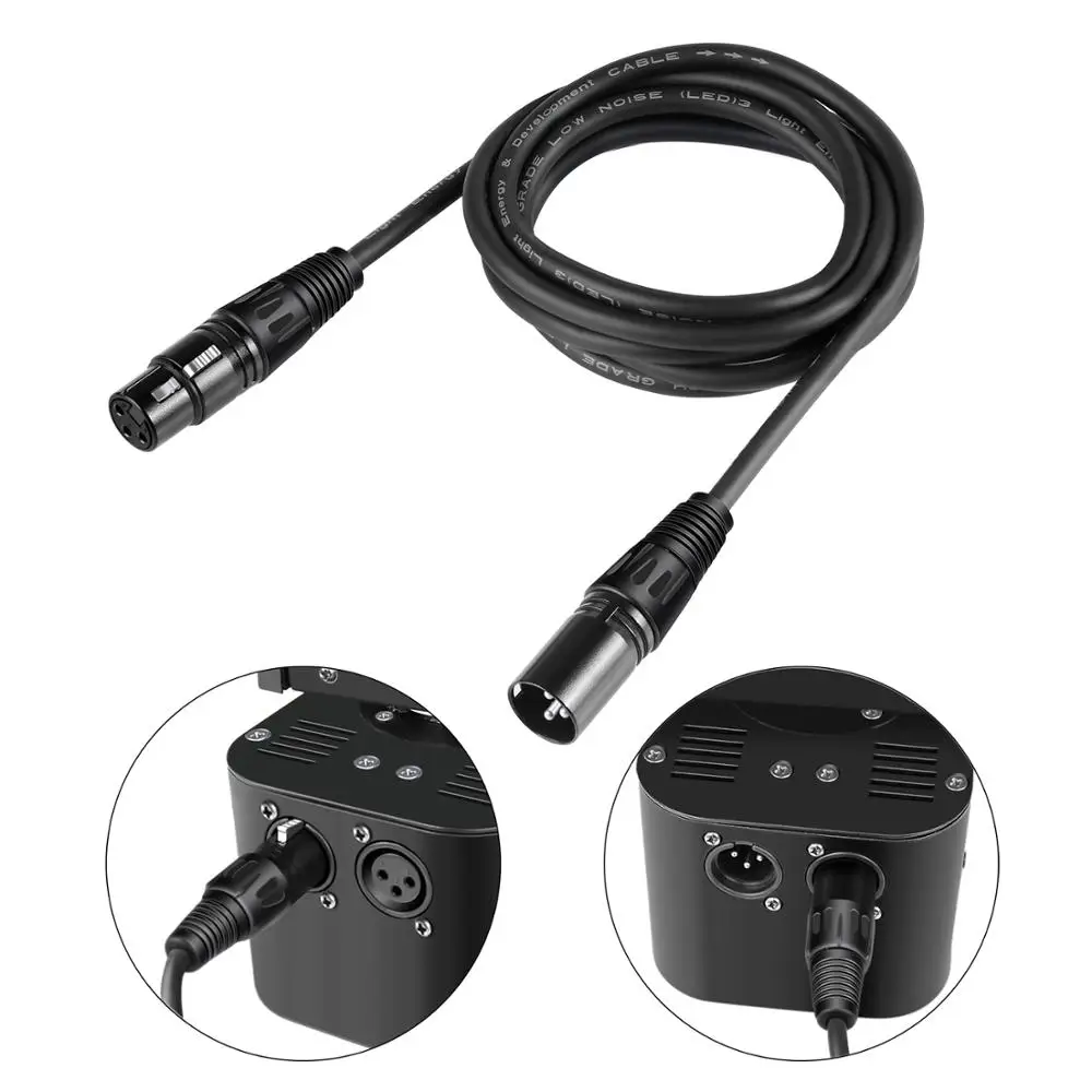Кабель Neewer 6 5 футов/2 м 3 контакта XLR разъем штекер-гнездо для подвижной головки 10
