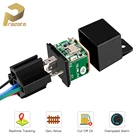 Миниатюрный GPS-трекер Prazata, GSM Автомобильный GPS-локатор, Отключение подачи топлива, скрытый дизайн, автомобильный трекер Google Maps, трек, Аварийная сигнализация, бесплатное приложение