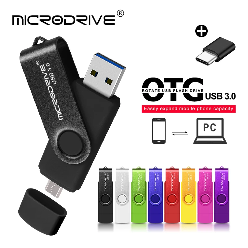 Новый Тип c флеш накопитель usb 3 0 128 Гб 64 TF карта с фактическим объемом Флеш 32