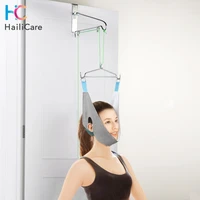 hanging neck traction kit adjustable cervical traction device chiropractic neck correction stretcher pain relief head massager