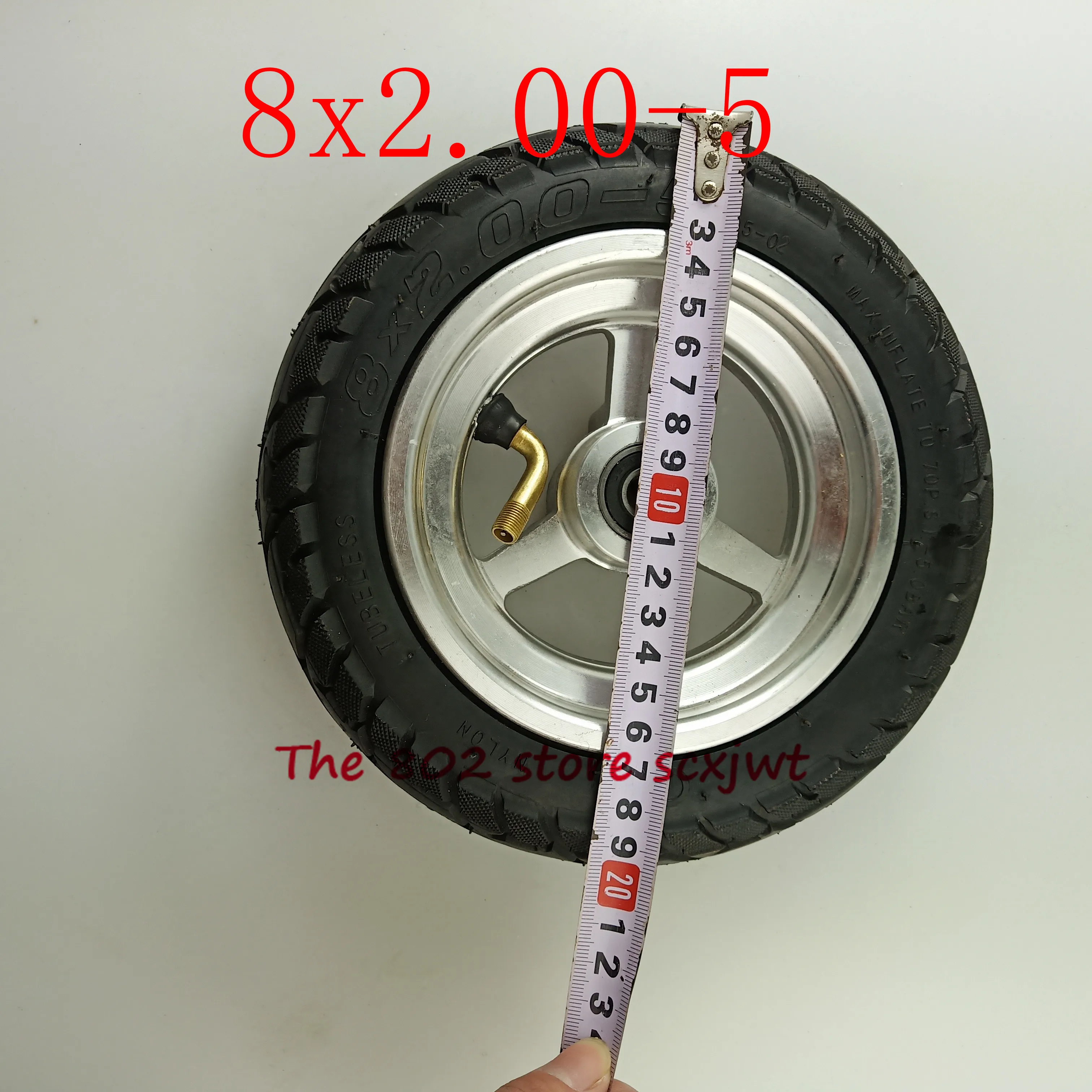 Высококачественная безкамерная шина 8 х2 00 5 + диск 8*2 колесный обод карманный
