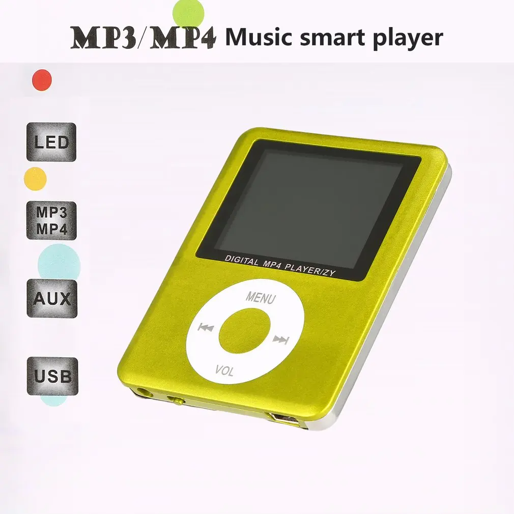 3 поколения MP4 карта с экраном ультра-тонкий длинный игровой модный подарок музыкальный плеер видео