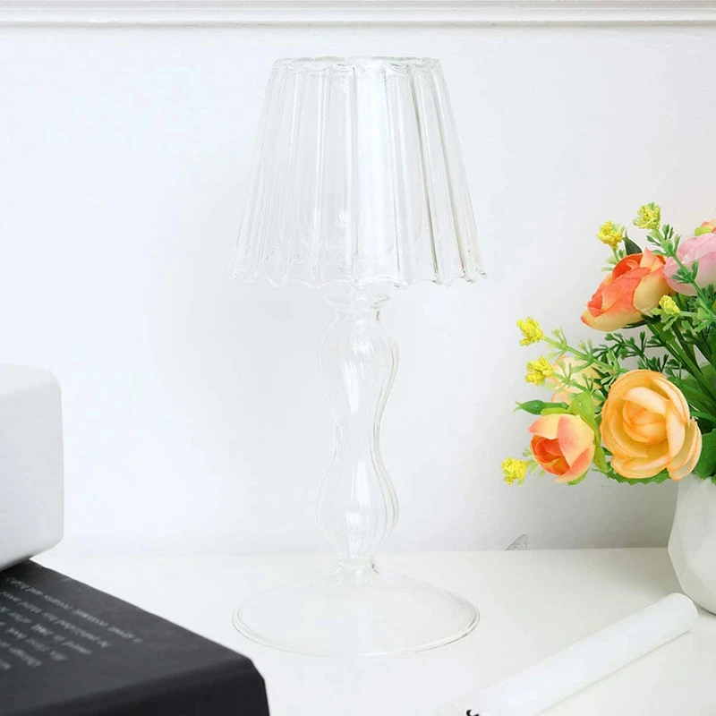 ABSF настольная лампа стеклянный подсвечник украшения для дома чайная