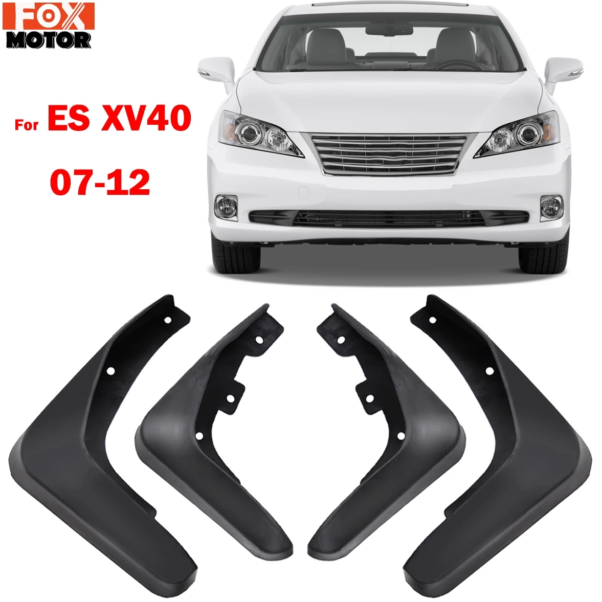 

Брызговики передние и задние для Lexus ES ES350, ES240 2007-2012, крыло брызговиков, 2008, 2009, 2010