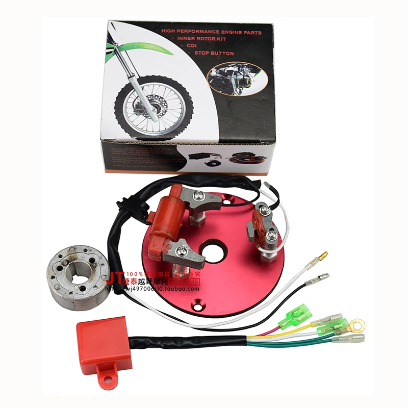 

Performance Magneto Inner Rotor Kit Stator CDI For 110 125 140cc Lifan YX Motorbike Ignition Accessories inflammation Encendido