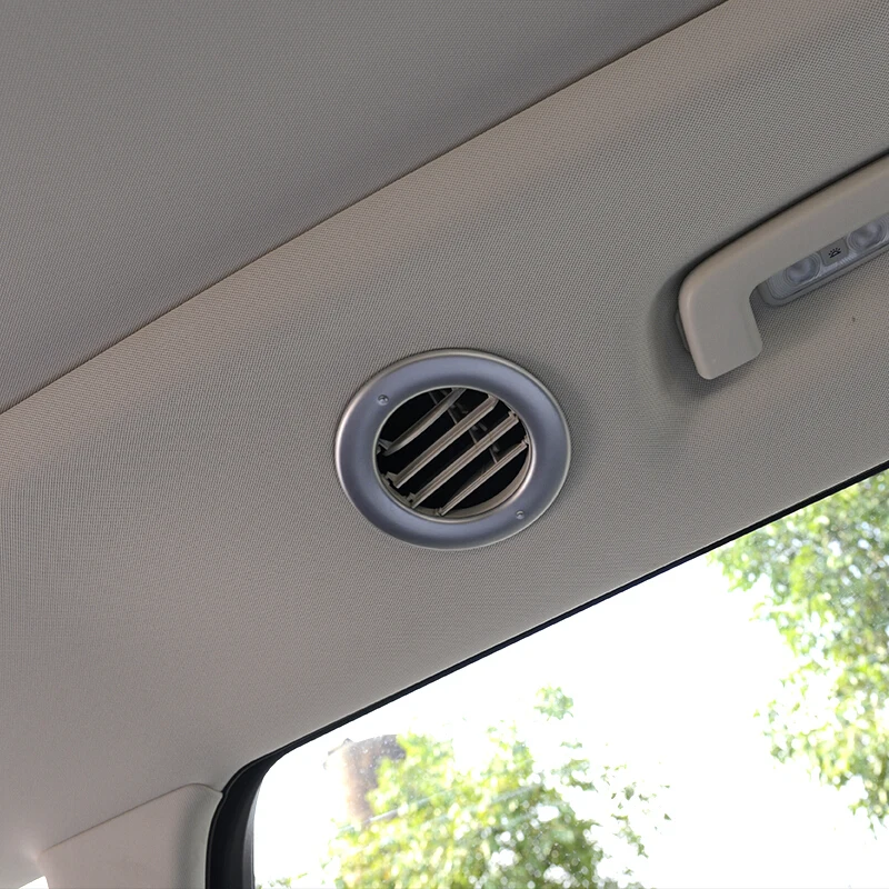 

Хромированная рамка для Ford Edge 2015 2016 2017 из АБС-пластика, задняя панель вентиляционного отверстия автомобиля, обшивка, аксессуары для стайлин...