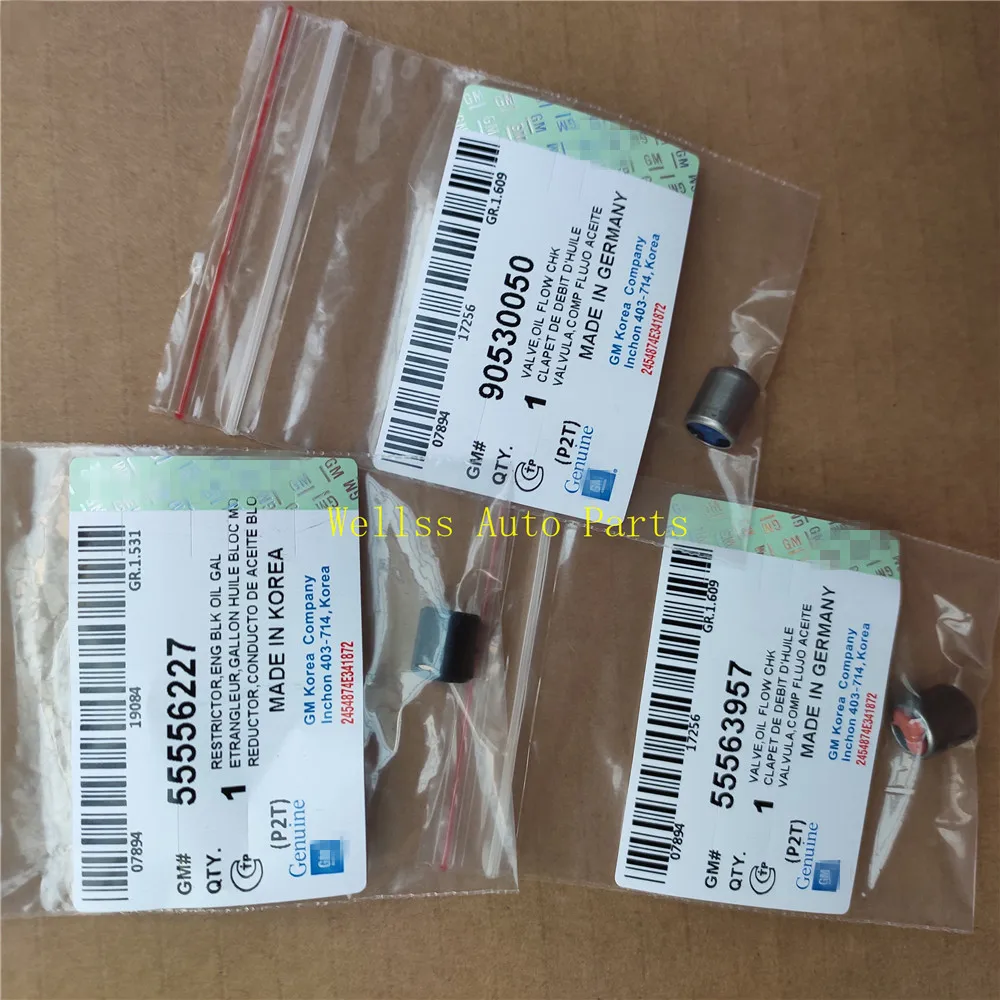 

Original Oil by-pass valve One-way Valve for Chevrolet Cruze 1.6 1.8 Epica 1.8 AVEO 55563957 90530050 55556227