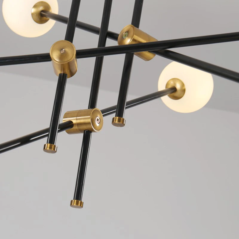 

Designer post modern glass ball globe LED pendant light lamp dimmable