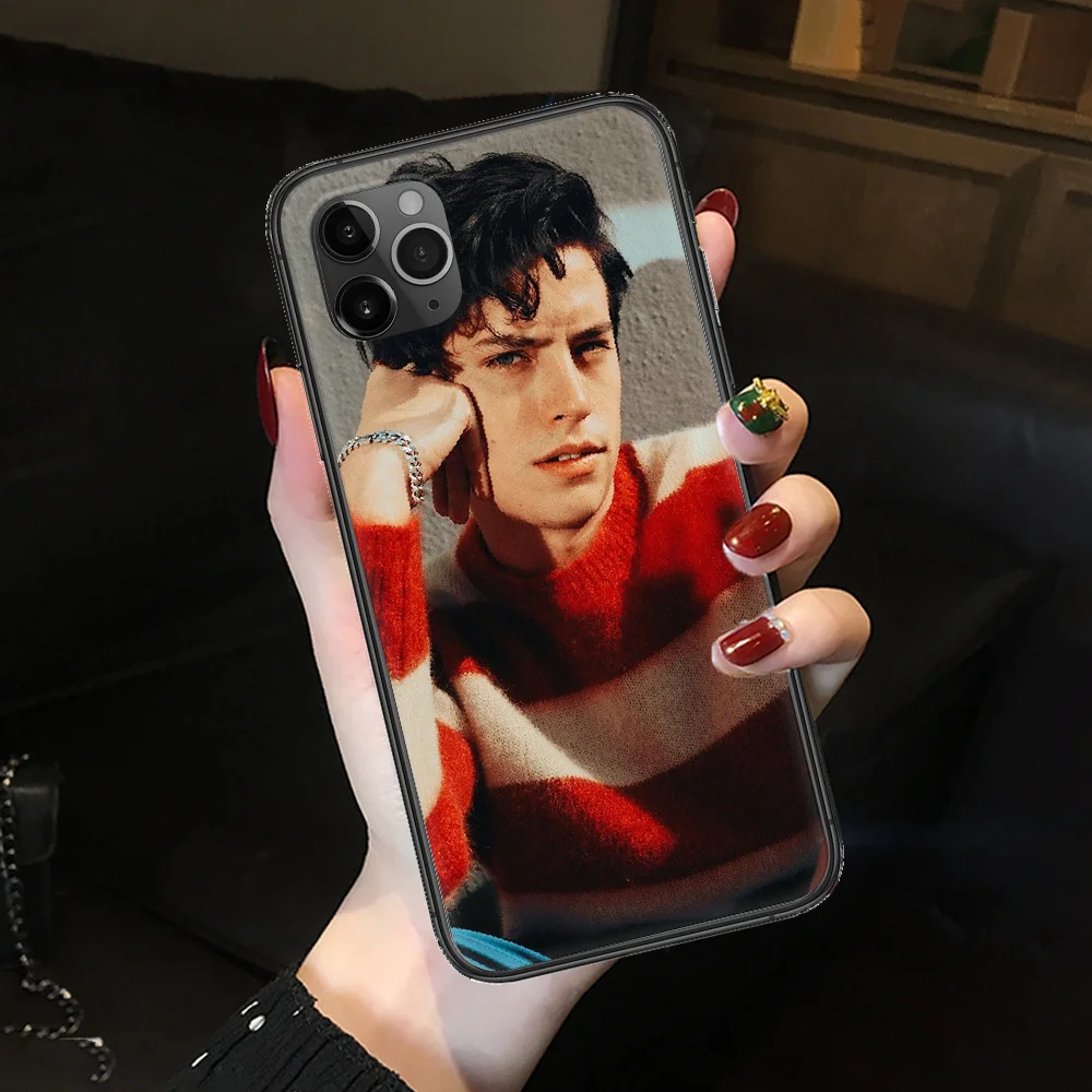 Чехол для телефона Riverdale Series Cole Sprouse корпус iphone 5 5s se 2 6 6s 7 8 12 mini plus X XS XR 11 PRO MAX черная