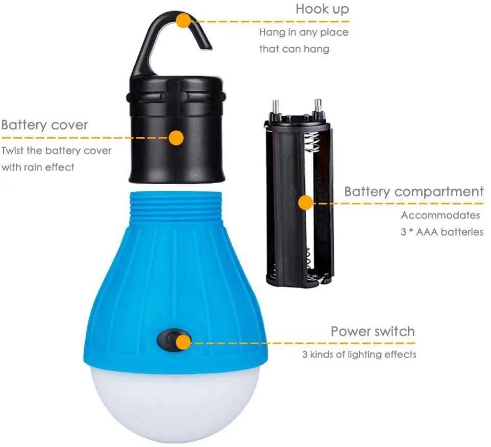 Палатка лампы Портативный Светодиодный светильник крюк аварийный s светодиодный