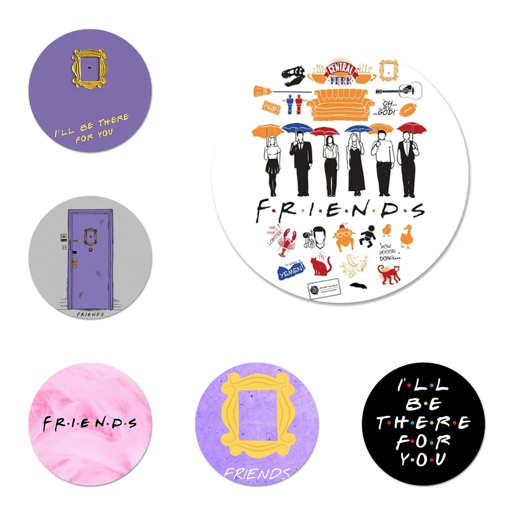 

Значок для ТВ-шоу друзья, украшение для одежды и рюкзака, подарок