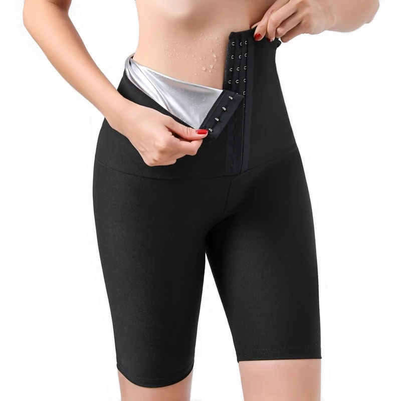 

Slimming Pants Thermo Shapewear Shorts Sweat Sauna Pants Body Shaper Waist Trainer Tummy Control Fitness Leggings Workout Suits
