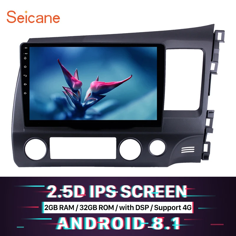 Seicane 2 Гб ОЗУ 32 ПЗУ автомобильный радиоприемник Автомобильный мультимедийный