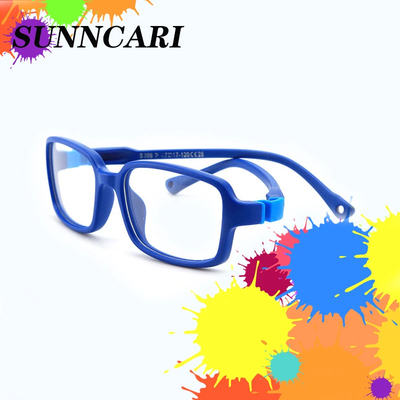 Очки мужские Оптические ультралегкие съемная квадратная оправа с резиновым