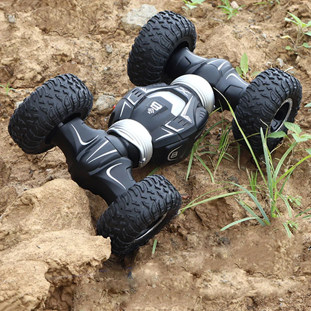 JJRC Q70 RC автомобиль 2 4 ГГц 1:16 трюк 4WD 15 км/ч двухсторонний Fip деформация Альпинизм
