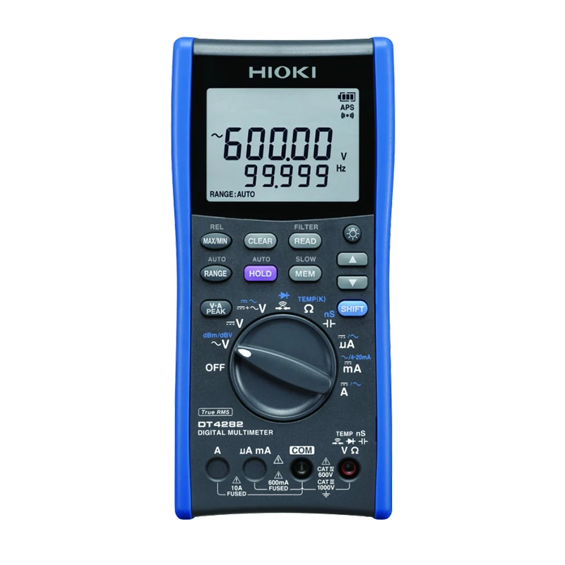 Цифровые мультиметры HIOKI DT4282 ручные тестеры 60000 шт. 1000 В переменного/постоянного