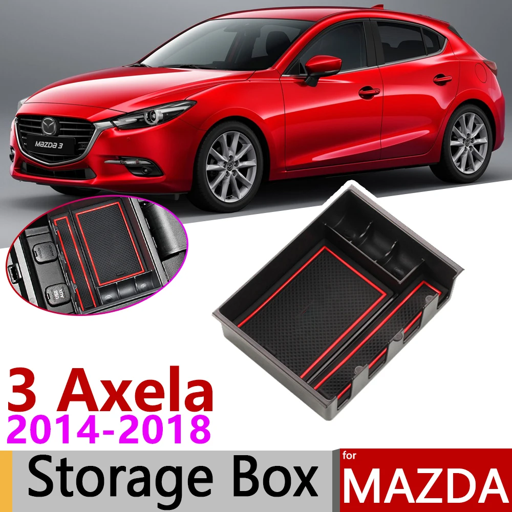 Подлокотник для Mazda 3 BM BN Mazda3 Axela седан хэтчбек 2014 ~ 2018 коробка хранения