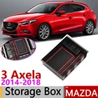 Подлокотник для Mazda 3 BM BN Mazda3 Axela Sedan, хэчбек, 2014  2018, контейнер для хранения, автомобильный органайзер, аксессуары 2015, 2016, 2017