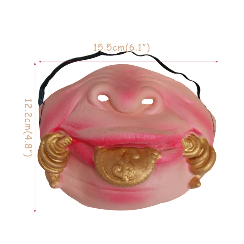 1 шт. забавная половина латексная маска для лица ужасов декора маскарада на