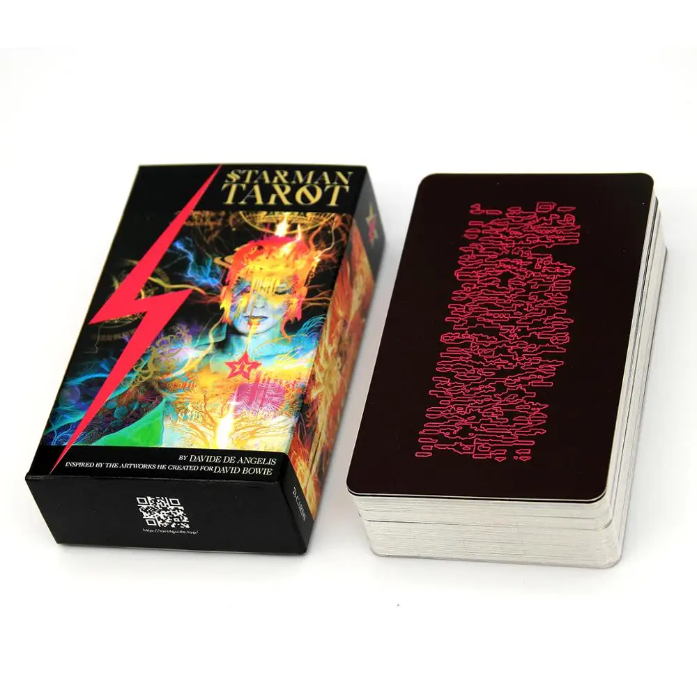 Starman Tarot 78-card Deck Davide De Angelis с нетерпением ожидаемый набор Таро электронный
