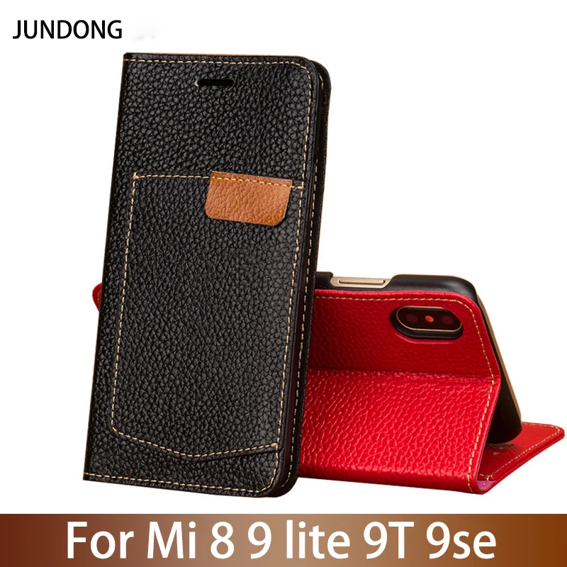 Флип чехол для телефона Xiaomi Mi 5s Plus 6 8 9 lite 9se 9T Pro с крокодиловой текстурой кожаный