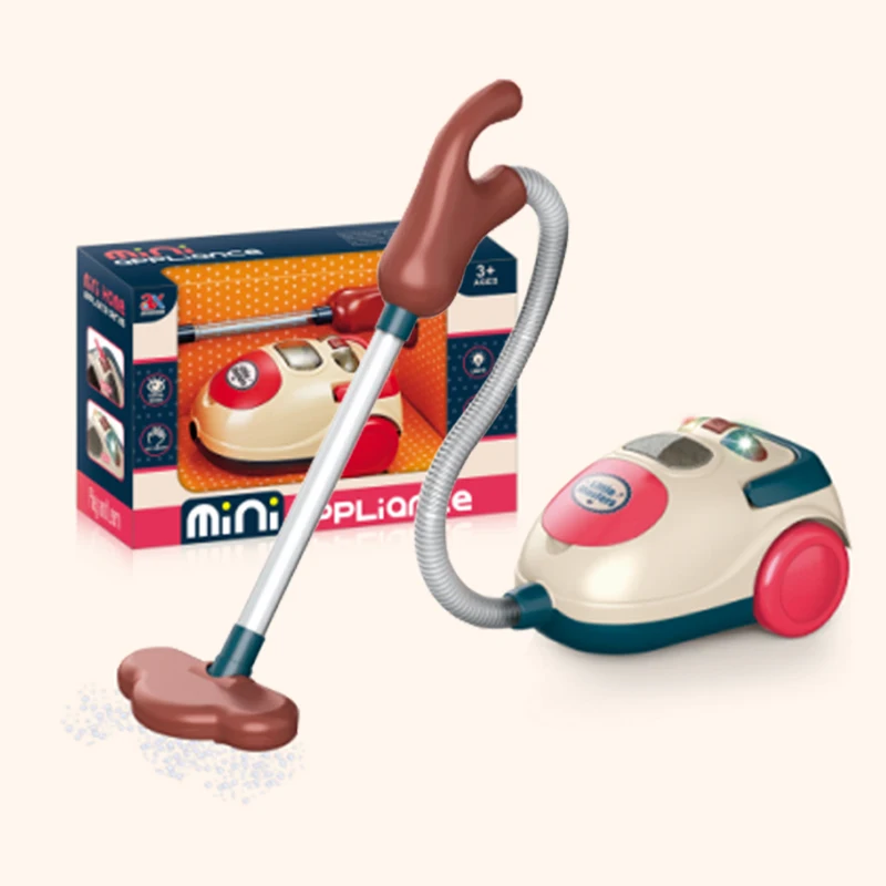 

Children Simulation Vacuum Cleaner Toy with Sound Light Pretend Role Play Games Toys Playset Best Gifts for Kids Boys Girls