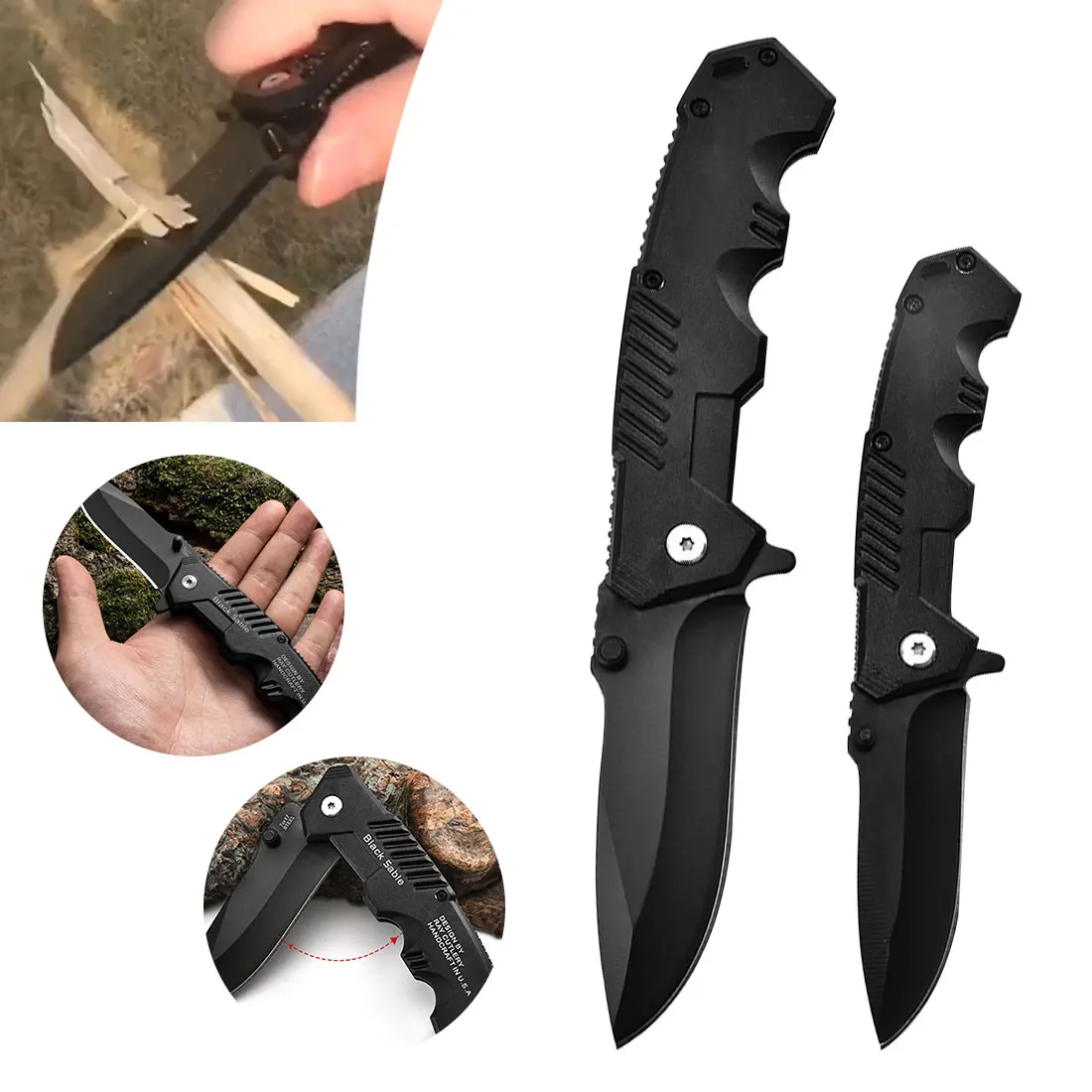 Охотничий походный Многофункциональный высокопрочный Военный нож 3Cr13 для