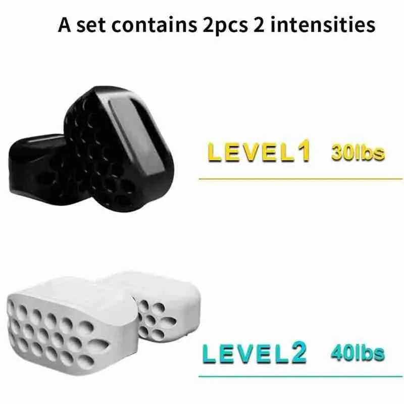 

2pcs JawLine Exerciser Ball Jaw Muscle Toner Trainer Fitness Food-grade Silica Face Chin Cheek Lifting Slimming