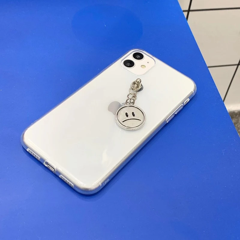 Мягкий силиконовый чехол для iphone 7 8 plus 11 Pro X XS XR MAX 12 MiNi SE прозрачный металлический